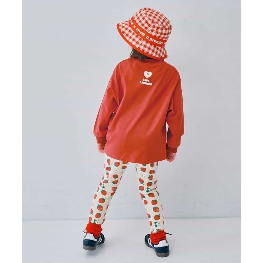 現貨 110cm 120cm｜p.premier 愛心長袖上衣。日本童裝代購 男童女童 兒童T恤 純棉  多樂選物-細節圖4