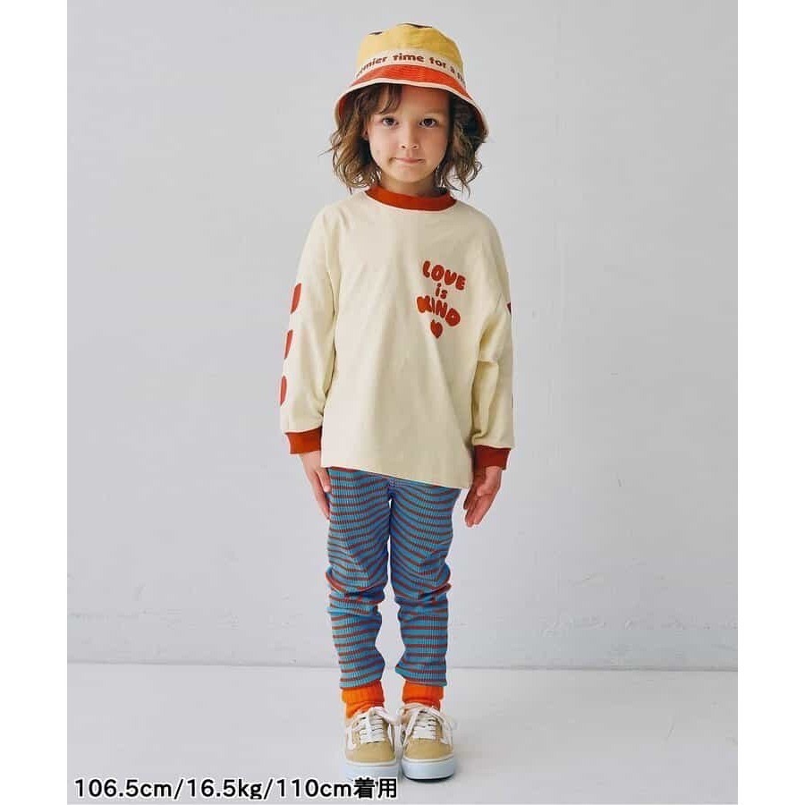現貨 110cm 120cm｜p.premier 愛心長袖上衣。日本童裝代購 男童女童 兒童T恤 純棉  多樂選物-細節圖6