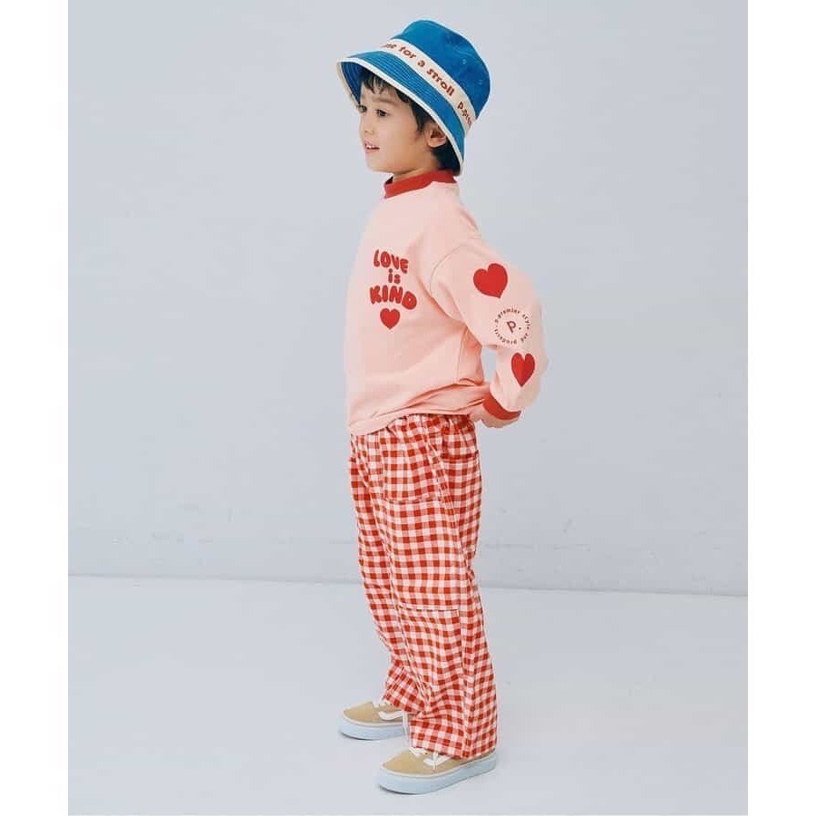 現貨 110cm 120cm｜p.premier 愛心長袖上衣。日本童裝代購 男童女童 兒童T恤 純棉  多樂選物-細節圖9