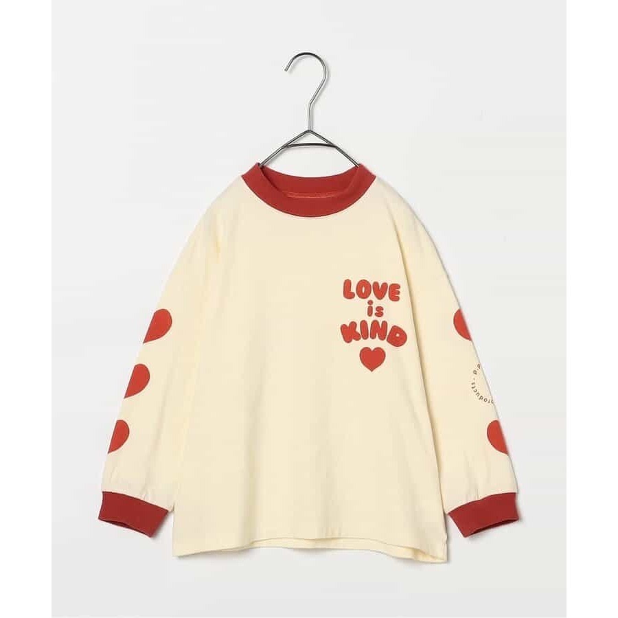現貨 110cm 120cm｜p.premier 愛心長袖上衣。日本童裝代購 男童女童 兒童T恤 純棉  多樂選物-規格圖10