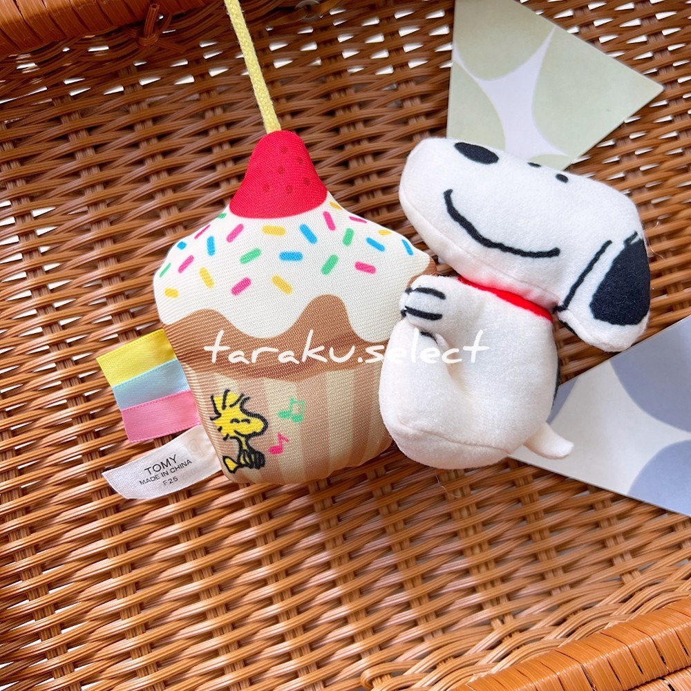 史努比安撫玩偶夾｜現貨｜寶寶安撫玩偶。日本代購 官方正品 安撫 搖鈴 掛鈴 推車夾 提籃夾 新生兒送禮 多樂選物-細節圖5