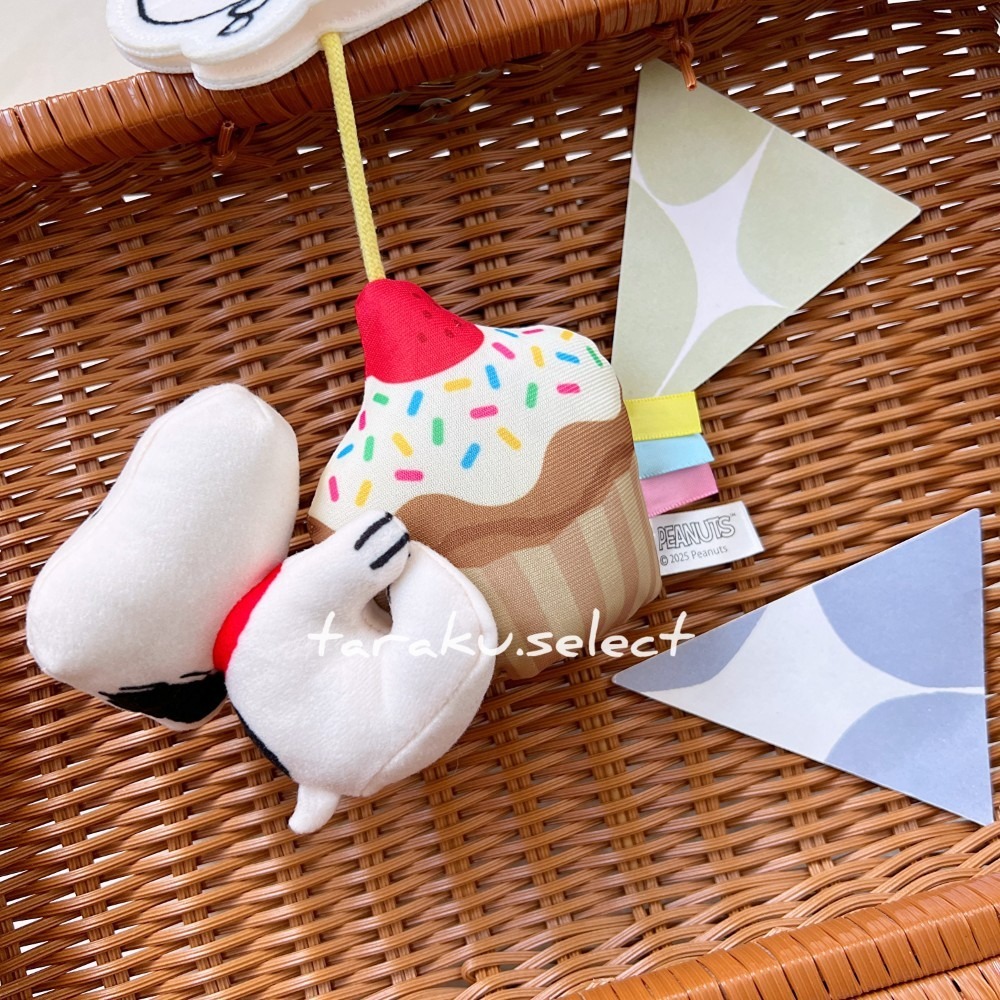 史努比安撫玩偶夾｜現貨｜寶寶安撫玩偶。日本代購 官方正品 安撫 搖鈴 掛鈴 推車夾 提籃夾 新生兒送禮 多樂選物-細節圖6