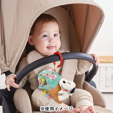 史努比安撫震動玩偶｜現貨｜寶寶安撫玩偶。日本代購 官方正品 安撫掛飾 沙紙聲響 新生兒送禮 多樂選物-細節圖7