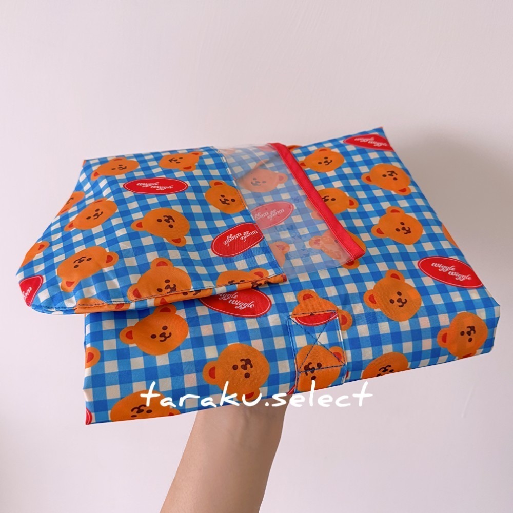 兒童雨衣｜110cm｜ wiggle wiggle 兒童斗篷雨衣 小熊雨衣。正版聯名 多樂選物 ss-細節圖9