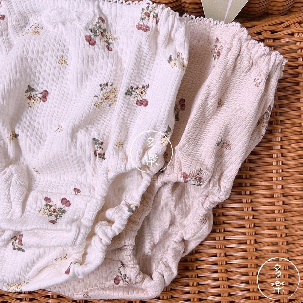 女童內褲｜100-130cm｜ 日本童裝 女童內褲。花朵 碎花 純棉 透氣 女童三角褲 多樂選物-細節圖10