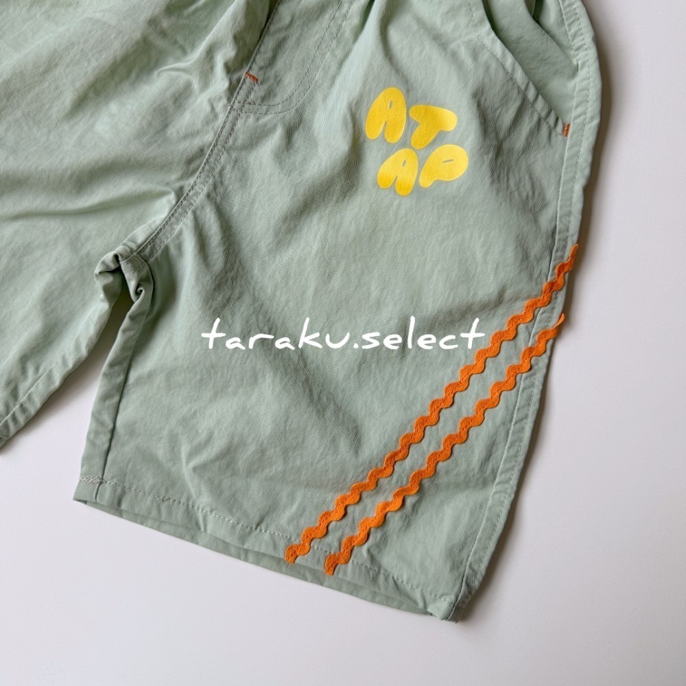 幼兒尼龍短褲｜現貨 90-110cm｜ATAP 寶寶尼龍短褲。日本童裝 寶寶短褲 幼兒短褲 褲子 幼兒園褲子 多樂選物-細節圖4
