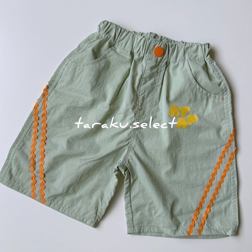 幼兒尼龍短褲｜現貨 90cm 110cm｜ATAP 寶寶尼龍短褲。日本童裝 寶寶短褲 褲子 幼兒園褲子 多樂選物 ss-細節圖2