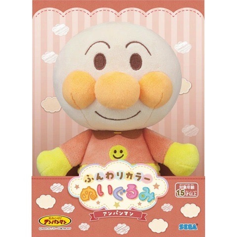 絨毛玩偶｜現貨｜柔和色系 麵包超人玩偶。日本官方正品 麵包超人娃娃 多樂選物-細節圖5