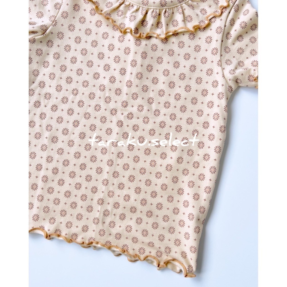 女童上衣｜現貨 90cm 100cm 120cm｜&mignon 女童短袖上衣。日本童裝 女寶上衣 女童內搭 多樂選物-細節圖7