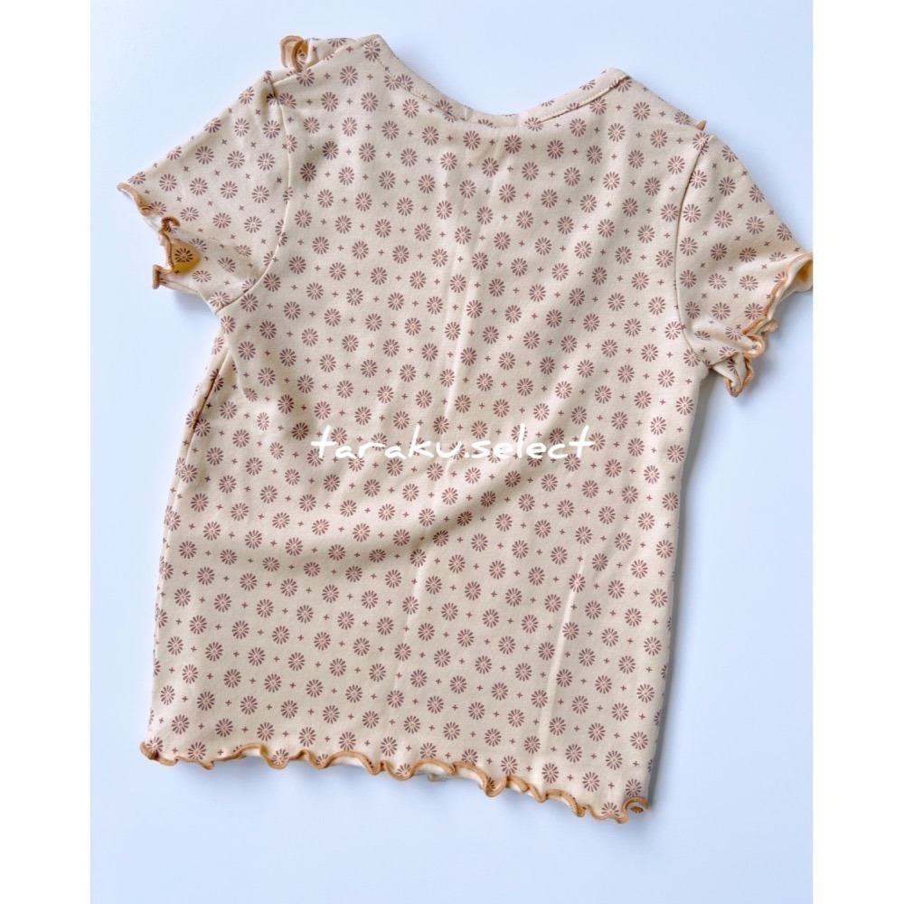 女童上衣｜現貨 90cm 100cm 120cm｜&mignon 女童短袖上衣。日本童裝 女寶上衣 女童內搭 多樂選物-細節圖8