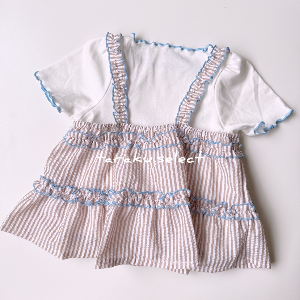 女寶上衣｜現貨 90cm｜兩件式蛋糕小可愛上衣組。女寶 女童 幼兒上衣 女寶穿搭 MB 多樂選物-細節圖4