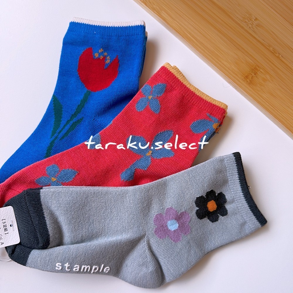 幼兒襪｜現貨 16-21cm｜日本stample 童襪3雙組。日本童裝 止滑襪 童襪 幼兒襪 兒童襪子 多樂選物-細節圖5
