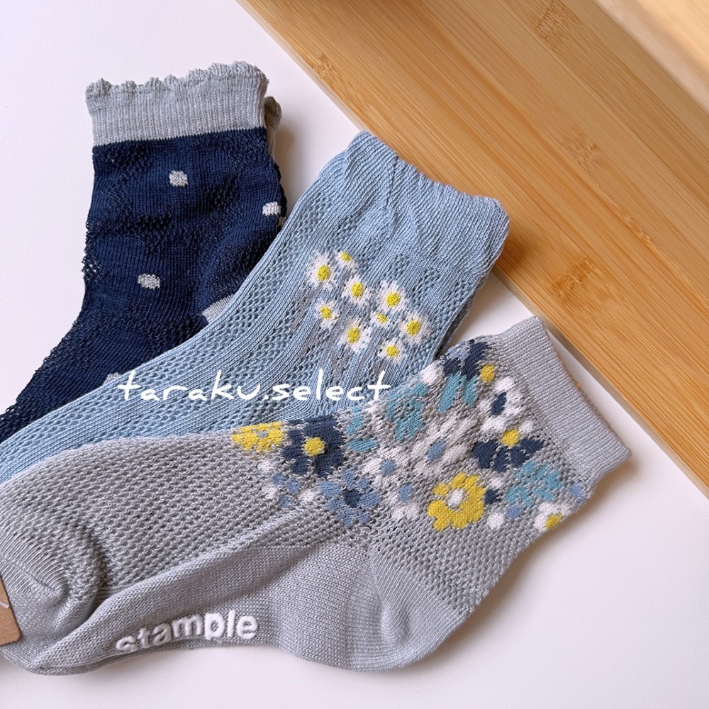 幼兒襪｜現貨 16-21cm｜日本stample 童襪3雙組。日本童裝 止滑襪 童襪 幼兒襪 兒童襪子 多樂選物-細節圖11