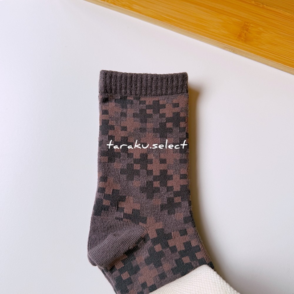 童襪｜現貨 15~20cm｜幼兒襪3雙組。日本童裝 &mignon 素色襪 條紋襪 兒童襪子 中筒襪 兒童襪 多樂選物-細節圖4