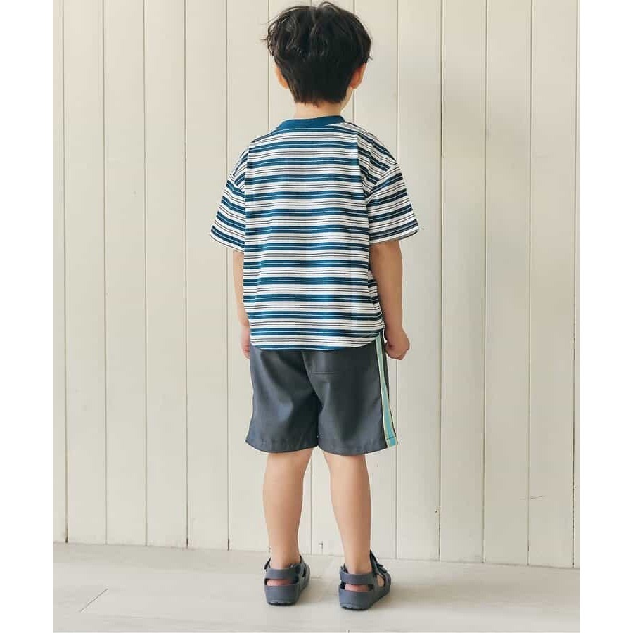 幼童上衣｜現貨 120cm｜日本apres les cours 條紋短袖上衣。日本童裝 幼兒T恤 幼兒園穿搭 多樂選物-細節圖7