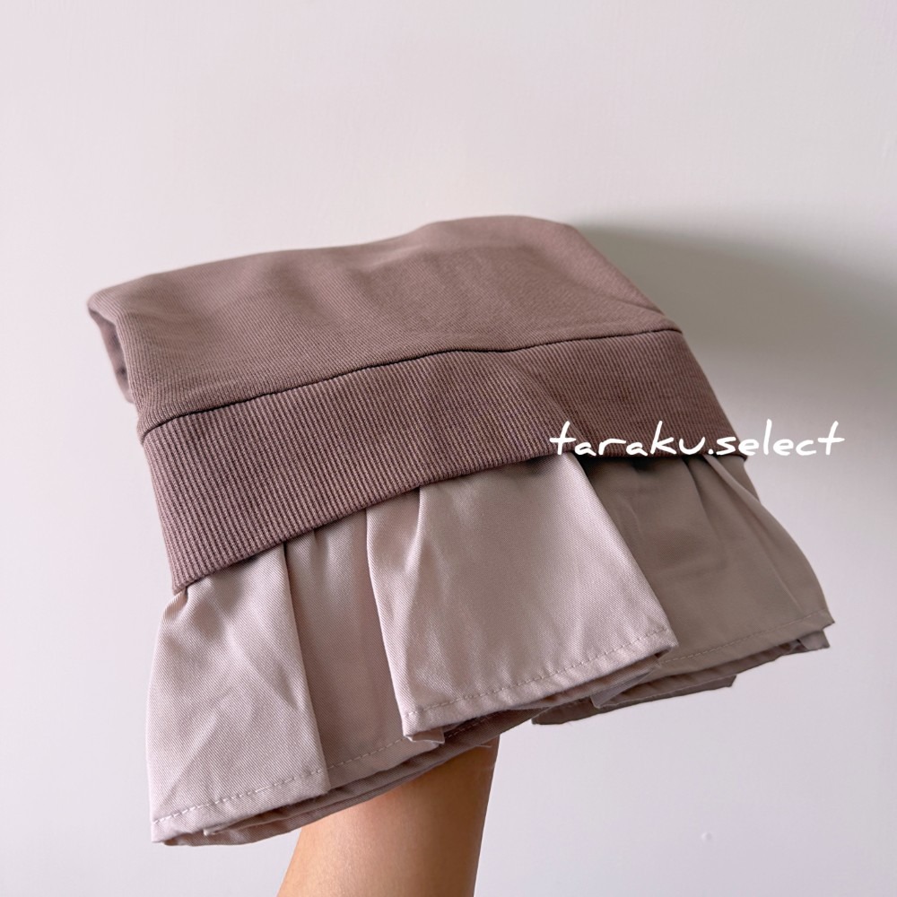 長袖上衣｜現貨 120cm｜假2件側邊蝴蝶結裝飾上衣。日本童裝 ever closet 女童穿搭 多樂選物-細節圖7