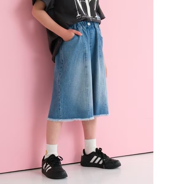 兒童短褲｜現貨 120cm｜日本品牌 男童 女童 牛仔短褲 卡其褲 休閒短褲 多樂選物-細節圖2