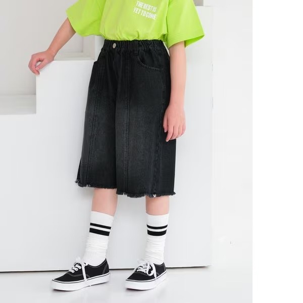 兒童短褲｜現貨 120cm｜日本品牌 男童 女童 牛仔短褲 卡其褲 休閒短褲 多樂選物-細節圖4