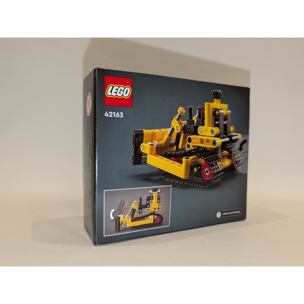 LEGO Technic 42163 Heavy-Duty Bulldozer 推土機 (全新未拆)-細節圖3