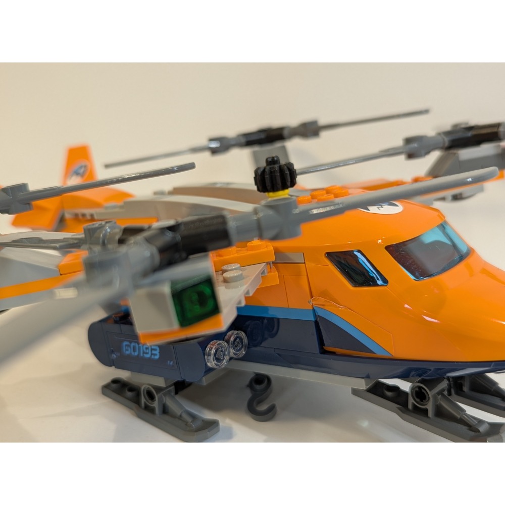 LEGO 60193 Arctic Air Transport 極地運輸機(二手無缺)-細節圖2