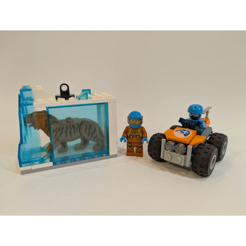 LEGO 60193 Arctic Air Transport 極地運輸機(二手無缺)-細節圖3
