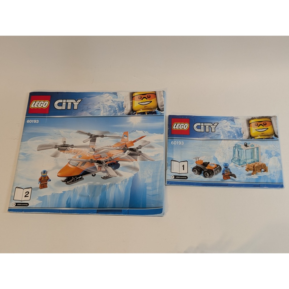 LEGO 60193 Arctic Air Transport 極地運輸機(二手無缺)-細節圖4