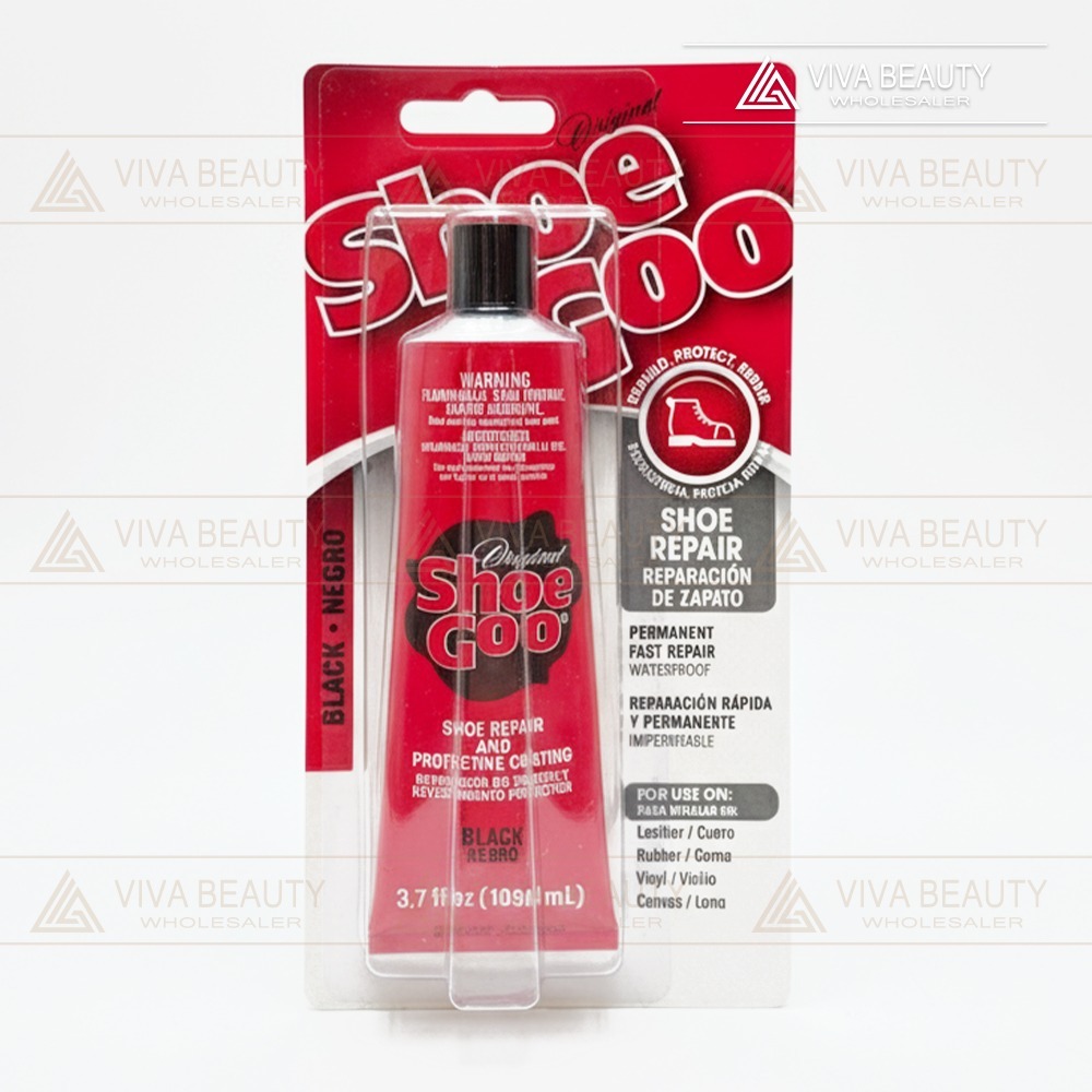 美國原裝 Shoegoo 109mL 黏鞋膠 鞋底防磨膠 透明 黑色 可選-規格圖1