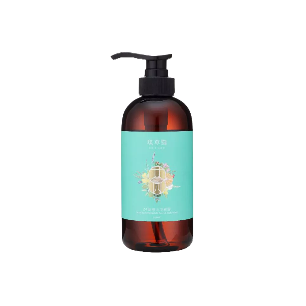 【松鼠得來Thru】璞草園 24草精油淨膚露 私密處清潔 嬰兒肌膚清潔（500ml）-細節圖2