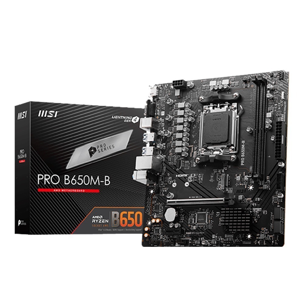 MSI微星 PRO B650M-B DDR5主機板(含稅，附發票)-細節圖2