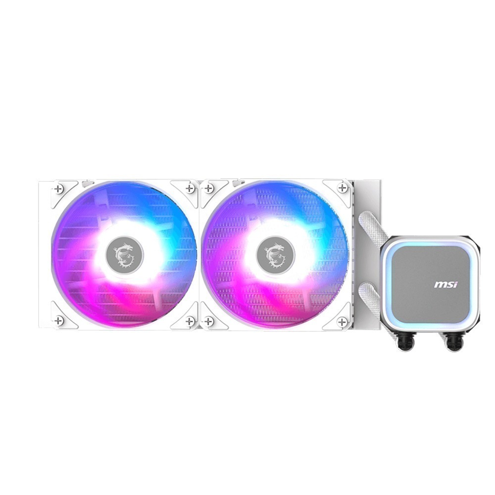 MSI 微星 MAG CORELIQUID A13 240 WHITE 水冷散熱器(含稅，附發票)-細節圖2