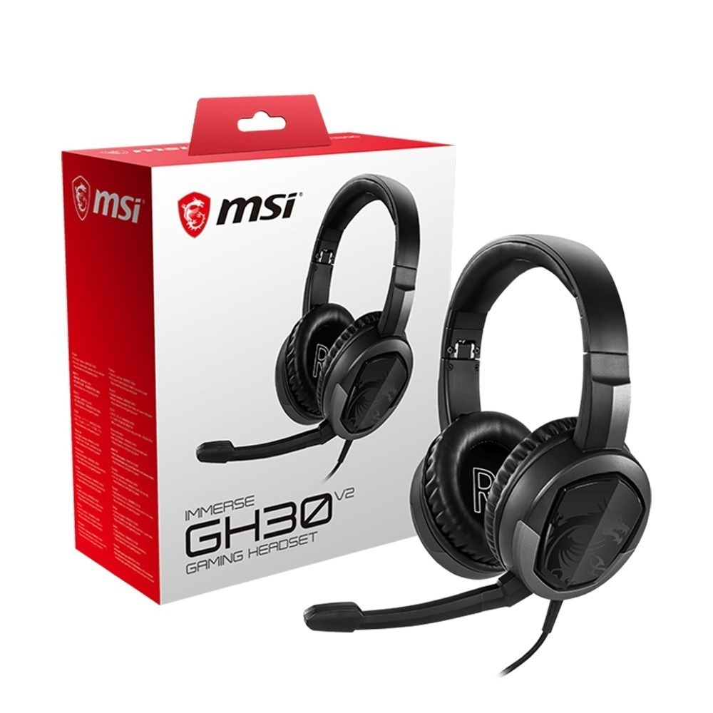 MSI 微星 IMMERSE GH30 V2 電競耳機(含稅，附發票)-細節圖2