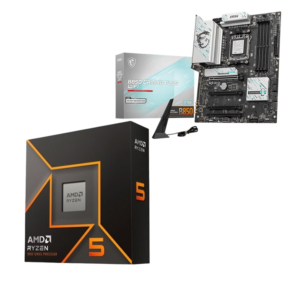 AMD R9-9900X+微星 B850 GAMING PLUS WIFI 主機板 (含稅，附發票)-細節圖2