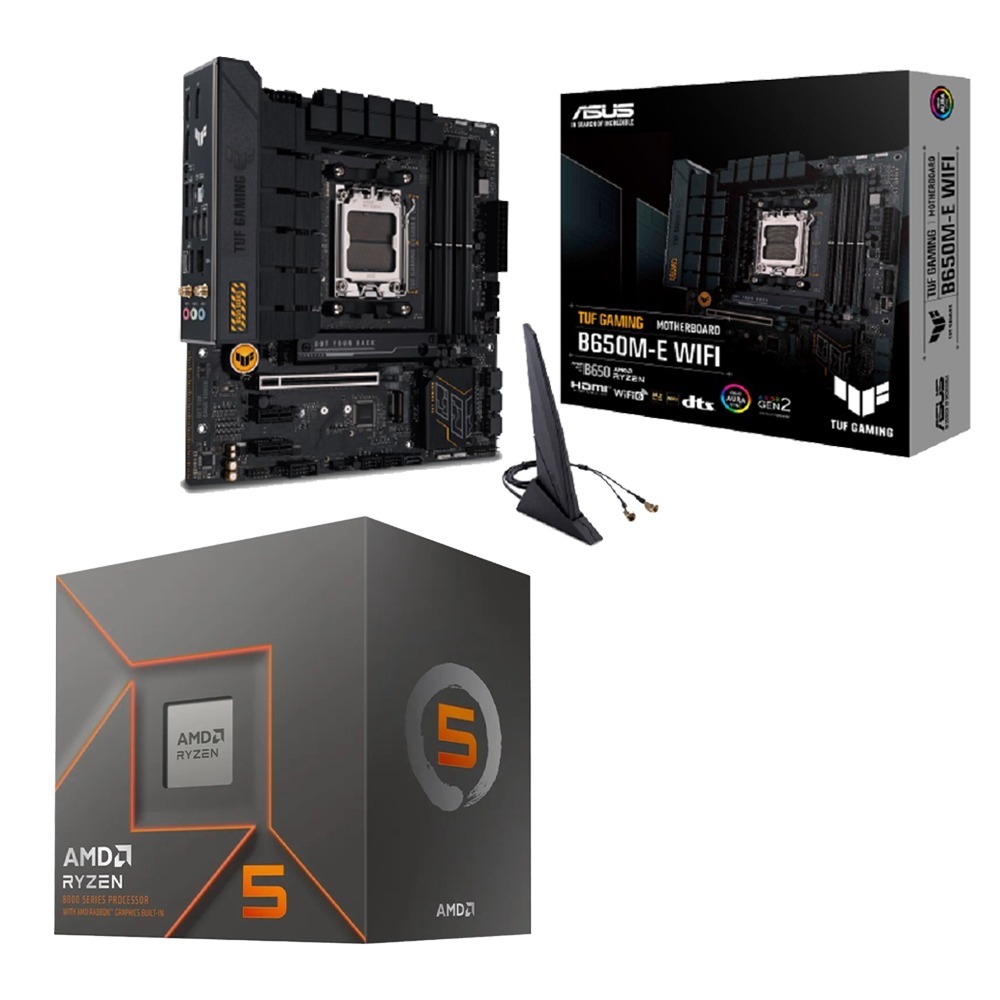 AMDR5-8400F+華碩 TUF GAMING B650M-E WIFI 主機板 (含稅，附發票)-細節圖2