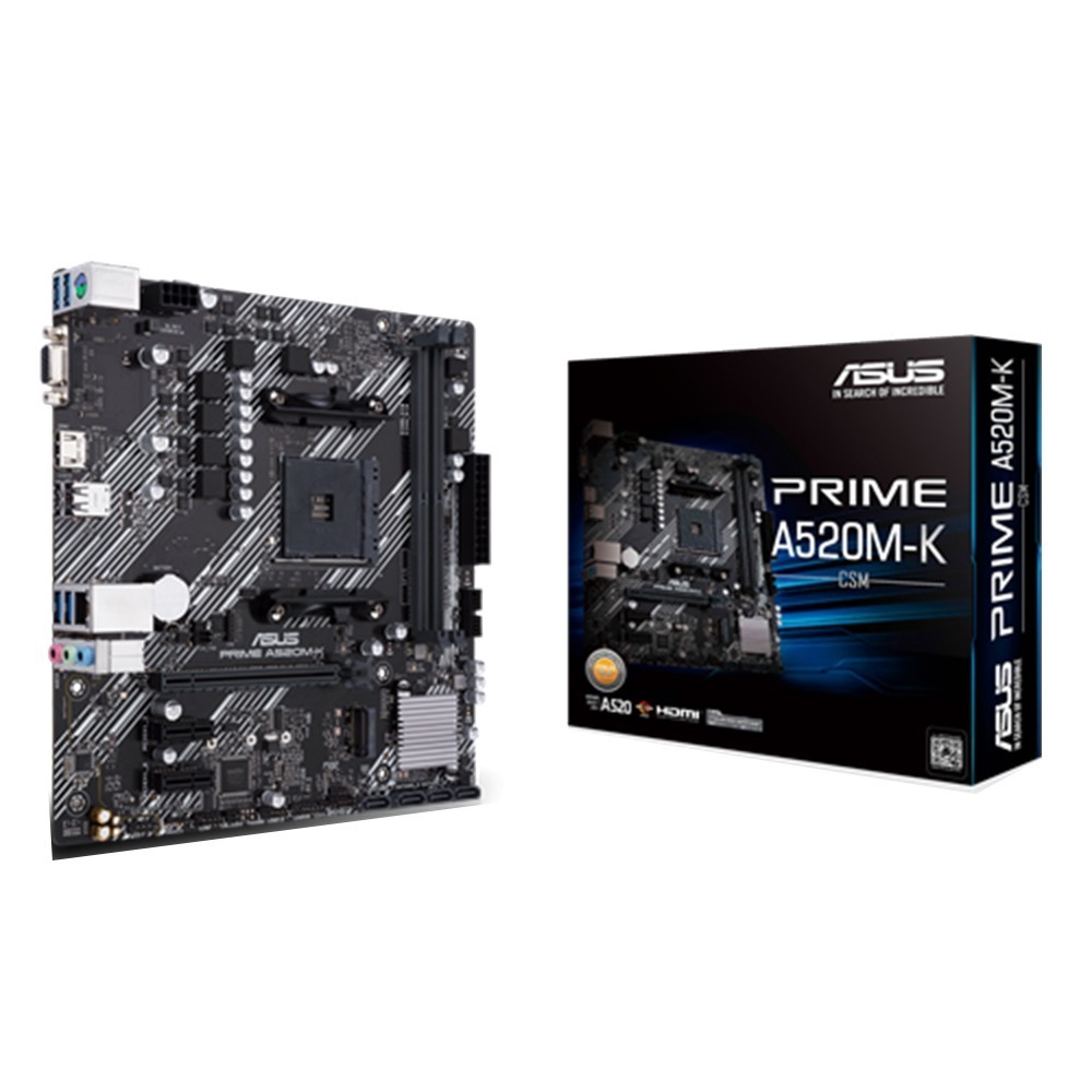 ASUS 華碩 PRIME A520M-K CSM 主機板(含稅，附發票)-細節圖2