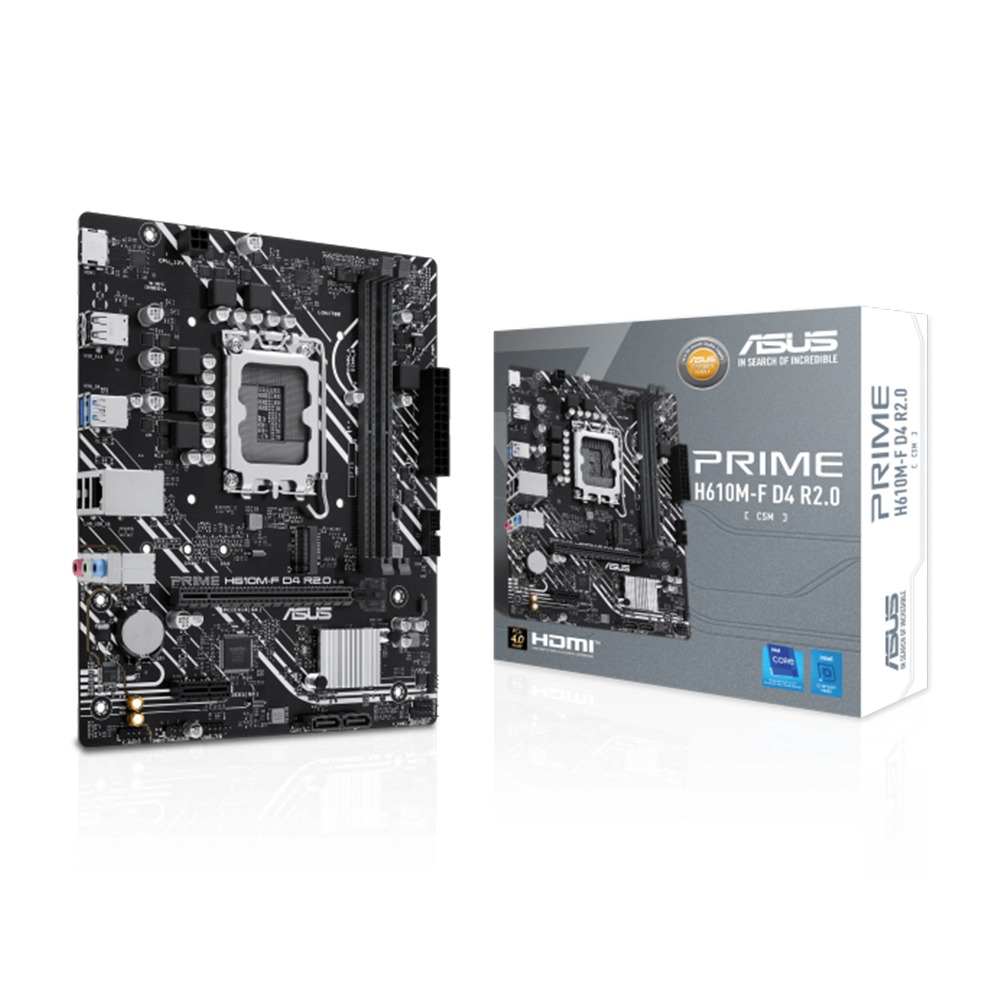 ASUS 華碩 PRIME H610M-F D4 2.0-CSM 主機板(含稅，附發票)-細節圖2