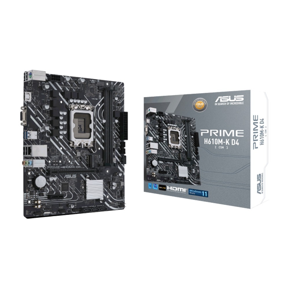 ASUS 華碩 PRIME H610M-K D4-CSM 主機板(含稅，附發票)-細節圖2