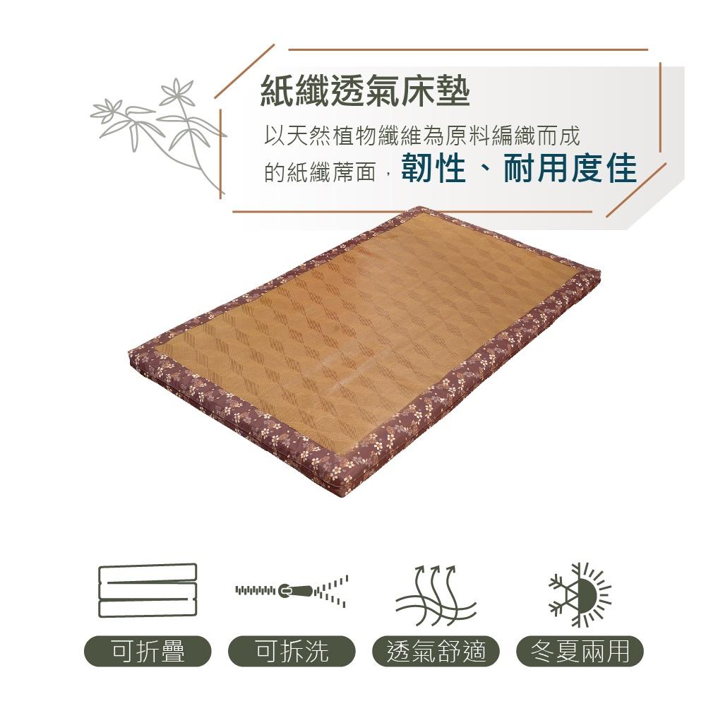 莫菲思 台灣現貨 戀香 紙纖透氣床 單人 雙人 雙人加大 3尺 5尺 6尺-細節圖4