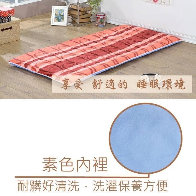 莫菲思 台灣現貨 條圈圈折疊床墊 單人 雙人 租屋 學生外宿 摺疊床墊-細節圖3