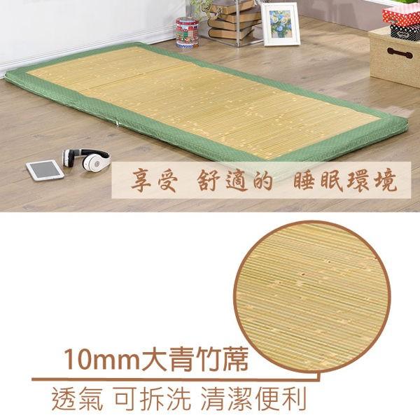 (雙12)【莫菲思】台灣製免運 MIT 綠地冬夏兩用折疊單人雙人床墊 透氣床墊 折疊床墊 床 床墊 單人床墊 雙人床墊-細節圖3