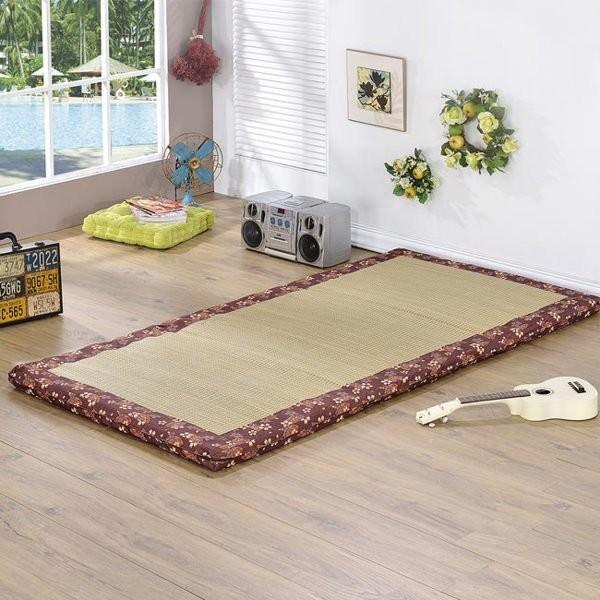 莫菲思 台灣現貨 朵兒冬夏兩用折疊床 單人雙人床墊 摺疊 床墊 外宿 學生 折疊床墊-細節圖2