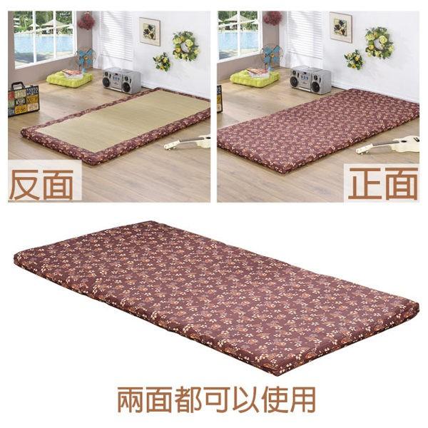 莫菲思 台灣現貨 朵兒冬夏兩用折疊床 單人雙人床墊 摺疊 床墊 外宿 學生 折疊床墊-細節圖5