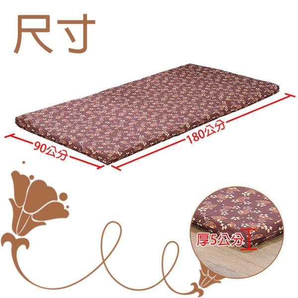 莫菲思 台灣現貨 朵兒冬夏兩用折疊床 單人雙人床墊 摺疊 床墊 外宿 學生 折疊床墊-細節圖6