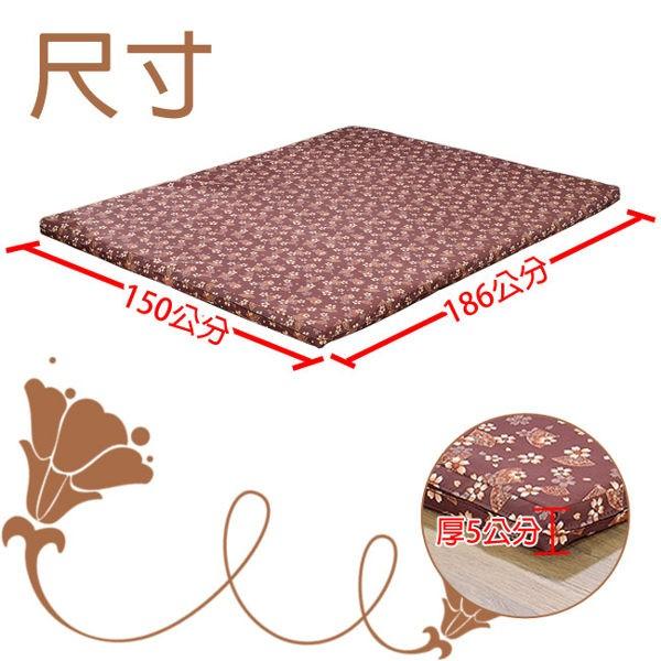 莫菲思 台灣現貨 朵兒冬夏兩用折疊床 單人雙人床墊 摺疊 床墊 外宿 學生 折疊床墊-細節圖7