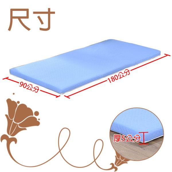 (雙12)【莫菲思】台灣製免運 MIT 菱型防潑水折疊單人雙人床墊 摺疊床墊 床墊 雙人單人床墊 床-細節圖6