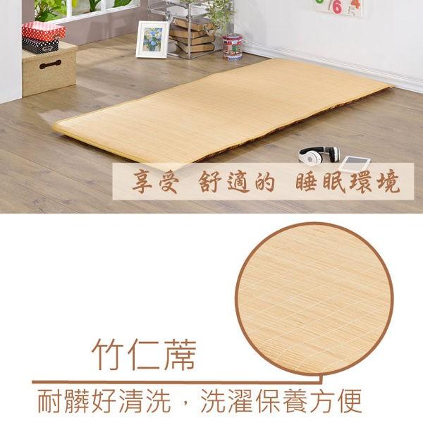 【莫菲思】MIT 竹仁小熊冬夏兩用折疊單人雙人床墊 外宿 學生 摺疊床墊-細節圖3