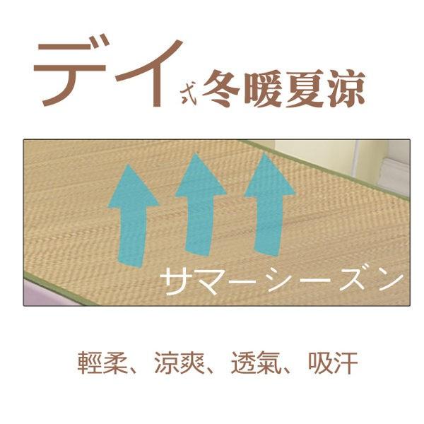 莫菲思【清涼草蓆】超透氣塔塔米藺草涼蓆 夏日床墊 透氣吸汗 冬暖夏涼 藺草 草蓆 床墊-細節圖3
