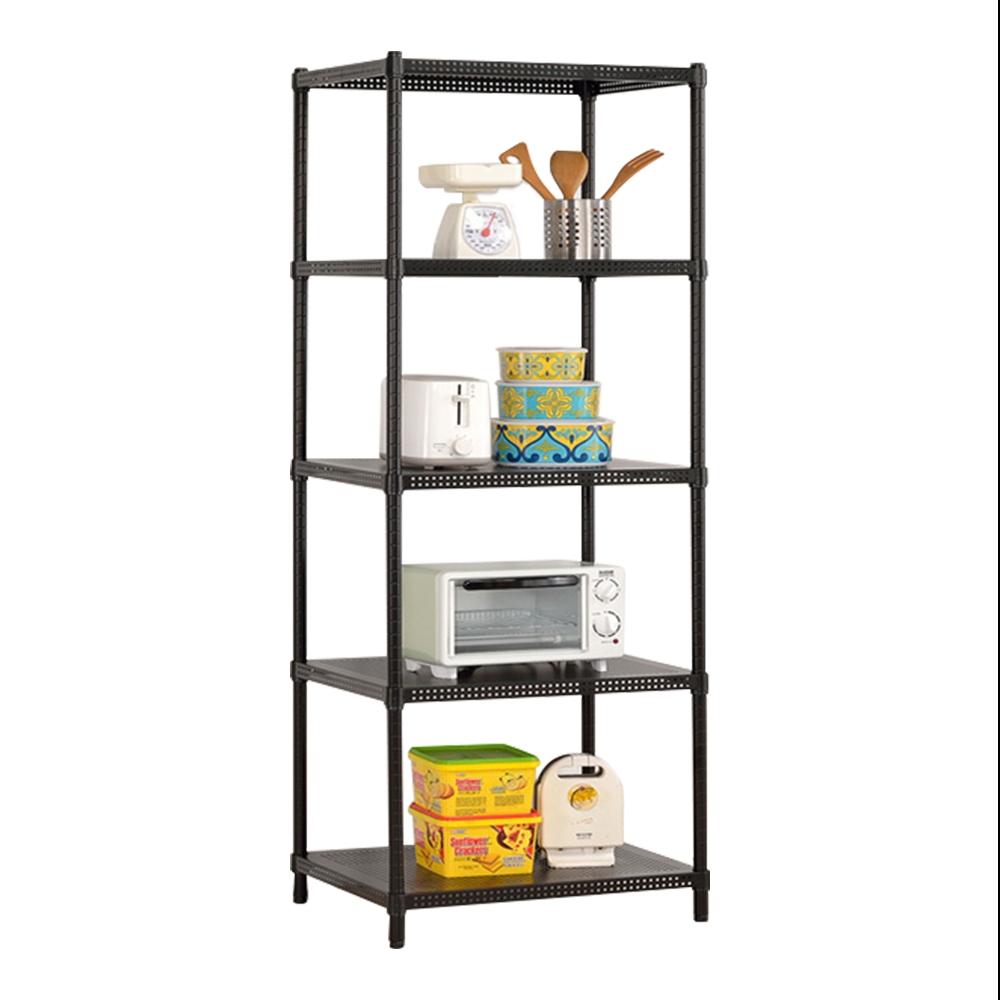 【免運】莫菲思 沖孔四層鐵架60*45*180cm 層架 鐵架 置物架 收納層架-細節圖2