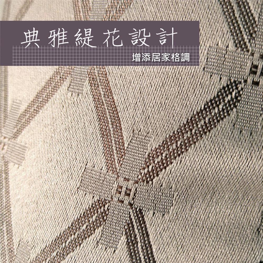 莫菲思【居家生活】 台灣現貨 典雅緹花充棉小抱枕 靠枕 枕頭 2入組-細節圖4