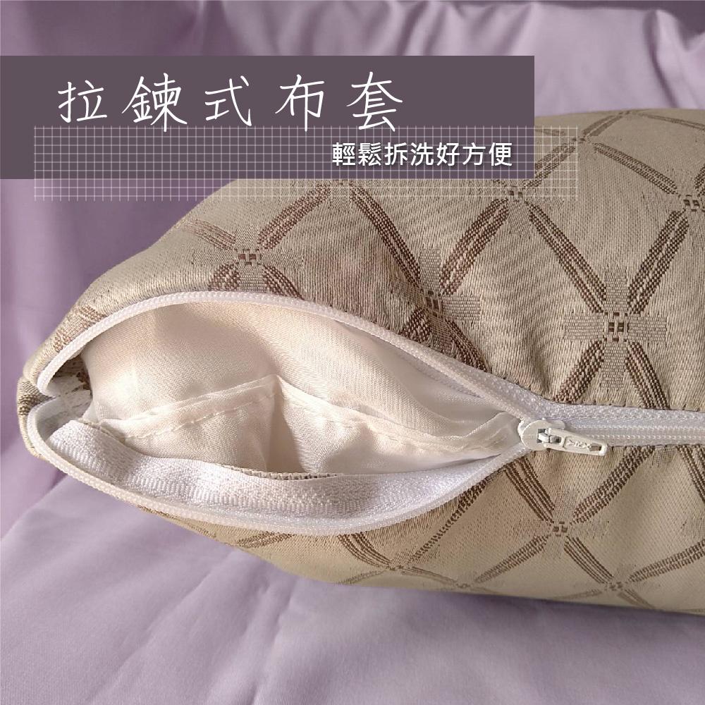 莫菲思【居家生活】 台灣現貨 典雅緹花充棉小抱枕 靠枕 枕頭 2入組-細節圖6