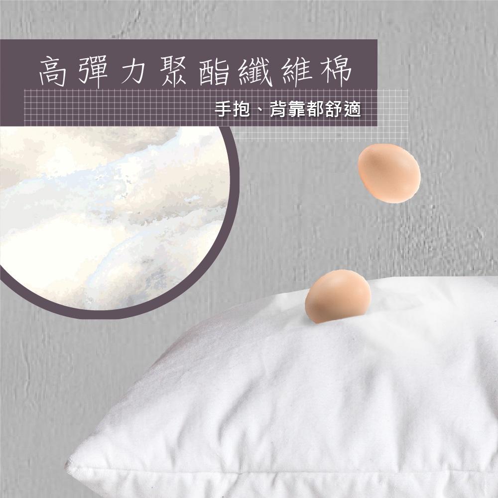 莫菲思【居家生活】 台灣現貨 典雅緹花充棉小抱枕 靠枕 枕頭 2入組-細節圖7